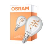 Osram Vintage 1906 LED Classic Slim E14 Birne Fadenlampe Klar 4.6W 470lm - 927 Extra Warmweiß | Höchste Farbwiedergabe - Dimmbar - Ersatz Für 40W
