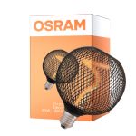 Osram Decor Spiral E27 Globe Fadenlampe Klar 3.5W 130lm - 818 Extra Warmweiß | Dimmbar - Ersatz Für 15W
