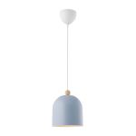 Nordlux Gaston Pendelleuchte Metall und Holz Blau | Geeignet für E27