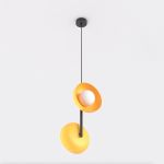 Emibig Pendelleuchte Vanila Stahl Orange | Geeignet für 2x G9 - Max 8W