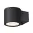 SLV Oculus Phase Wandleuchte Aluminium Schwarz 8.5W 570lm - 920-930 Dim To Warm | Höchste Farbwiedergabe - Dimmbar 