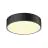 SLV Medo Pro 30 Wand und Deckenleuchte Aluminium Schwarz Rund 10W 1350lm - 930-940 CCT | IP50 - Höchste Farbwiedergabe - Dali Dimmbar 