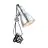 Nordlux Tischlampe Photo Aluminium Silber | IP20 - Geeignet für 1x E27