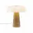 DFTP by Nordlux Tischlampe Glossy Marmor und Glas Beige | 220mm - Geeignet für 1x E14