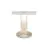 DFTP by Nordlux Tischlampe Trezzi Metall und Glas Weiß 5W 225lm - 930 Warmweiß | Höchste Farbwiedergabe - 3-Stufen Dimmbar