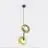 Emibig Pendelleuchte Vanila Stahl Gold | Geeignet für 2x G9 - Max 8W