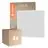 Mehrfachpackung 4x Ledvance LED Panel Kompakt Aluminium Weiß 33W 3630lm - 830 Warmweiß | 60x60cm - UGR < 19