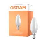 Osram LED Classic E14 Kerze Fadenlampe Matt 1.2W 255lm - 840 Kaltweiß | Ersatz Für 25W