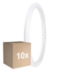 Mehrfachpackung 10x Osram LED Röhre T9 Rund (EM/Mains) 24W 2900lm - 865 Tageslichtweiß | Ersatz Für 40W