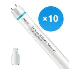 Mehrfachpackung 10x Philips LED Röhre T8 MASTER Value (EM/Mains) High Output 14W 2100lm - 840 Kaltweiß | 120cm - Ersatz für 36W
